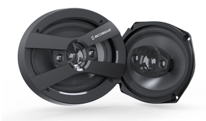 lot 365 image: Scosche 6x9 4-Way Car Audio Speaker Pair  300W Peak Power  Precision HD Sound, HD6904A-WM1SD