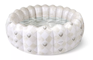 lot 377 image: MINNIDIP Exclusive Resort Collection Tufted Pool 125 gal Novelty Kiddie Pool