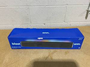 lot 120 image: Blast Onn. 2.0 LED Soundbar Speaker