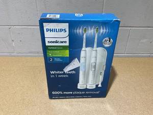lot 233 image: Philips Sonicare Optimal Clean 2 pack