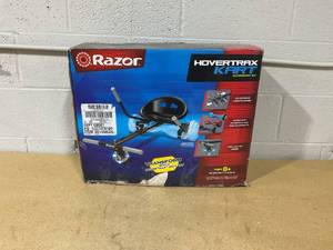 lot 310 image: Razor Hovertrax Kart - Black, Seat Attachment for Hoverboard, LED Light-up Wheel