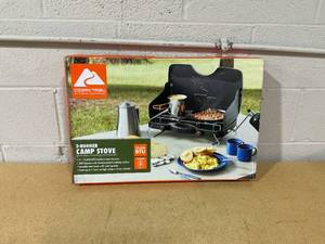 lot 327 image: Ozark Trail 2 Burner Propane Gas Camping Stove
