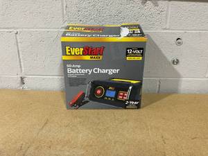 lot 330 image: Everstart Maxx 50 Amp Automotive Battery ChargerMaintainer