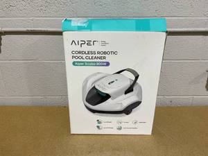 lot 142 image: Aiper Scuba 800W Cordless Robotic Automatic Pool Cleaner for Above Ground Pools