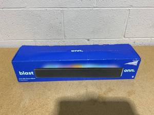 lot 147 image: Blast Onn. 2.0 LED Soundbar Speaker