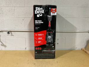 lot 338 image: Dirt Devil Multi-Surface Rewind Bagless Upright Vacuum Cleaner