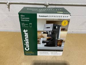 lot 58 image: Cuisinart Espresso Bar Collection Slim Espresso Machine
