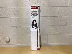 lot 484 image: Hyper Tough 3.7-Amp 20 in. Corded Electric Hedge Trimmer HT21-401-002-02 New