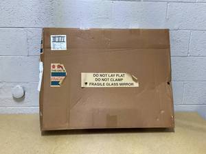 lot 95 image: 22x30 Rectangular Bathroom Vanity Pivot Mirror - Hearth & Hand