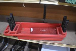 lot 6 image: Gun cleaning kit with holder