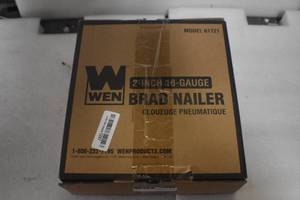 lot 39 image: WEN 61721 18-Gauge 38-Inch to 2-Inch Pneumatic Brad Nailer