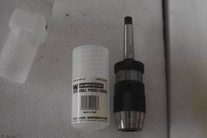 lot 49 image: WEN DPA158L 58-Inch Keyless Drill Press Chuck with MT2 Tanged Arbor