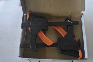 lot 57 image: WEN 36053C Track Saw Clamps (Two-Pack)