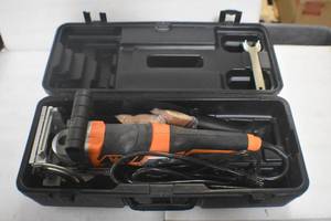 lot 64 image: WEN JN8504 8.5-Amp Plate and Biscuit Joiner with Case and Biscuits