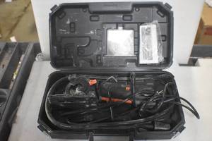 lot 69 image: WEN 36704 4.2-Amp 3-38-Inch Plunge Cut Compact Circular Saw with Laser, Carrying Case, and Three Blades