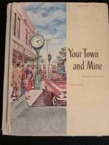 lot 872 image: Vintage and Antique Book  Your Town and Mine