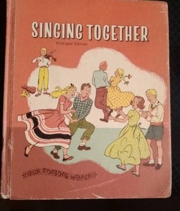 lot 873 image: Vintage and Antique Book  Singing Together