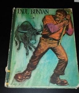 lot 858 image: Vintage and Antique Book   Paul Bunyon (1968)