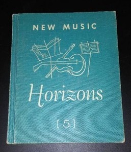 lot 861 image: Vintage and Antique Book   New Music Horizons (1953)