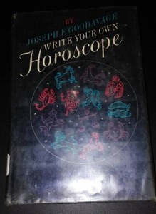lot 863 image: Vintage and Antique Book   Write Your Own Horoscope (1965)
