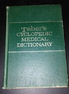lot 910 image: Vintage and Antique Book  Tabers Cyclopedic Medical Dictionary (1970)
