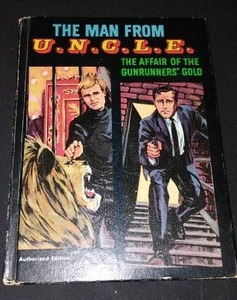 lot 915 image: Vintage and Antique Book   The Man from U.N.C.L.E. Gold Runners Gold (1967)