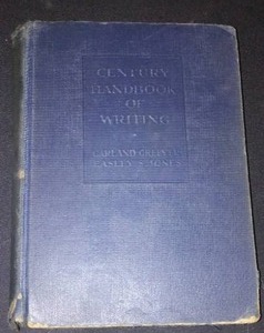 lot 919 image: Vintage and Antique Book   The Century Handbook of Writing (1932)