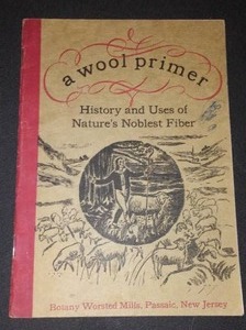 lot 954 image: Vintage and Antique Book   A wool Primer (1943)