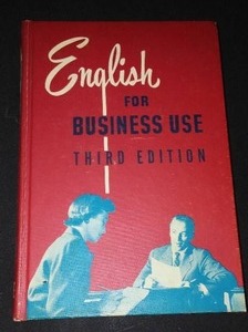 lot 964 image: Vintage and Antique Book   English for Business Use (1964)