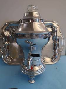 lot 31 image: SILVER COFFEETEA SET