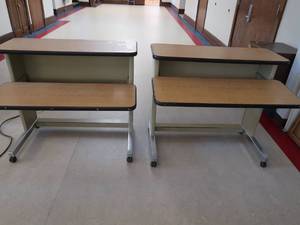 lot 69 image: 2 COMPUTER DESKS
