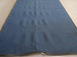 lot 84 image: BLACK RUBBER BACKED MAT