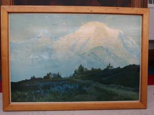 lot 92 image: RAINY NATIONAL PARK PRINT