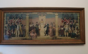 lot 8 image: EDWIN HOWLAND BLASHFIELD PRINT