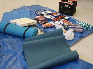 lot 178 image: BLUE MAT COVERS, GAMES, ASSORTED MATS