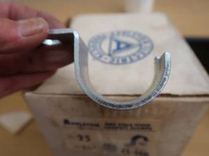 lot 286 image: 2 UNOPENED BOXES OF APPLETONCONDUIT CLAMPS