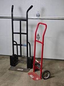 lot 44 image: Pair of Utilty Hand Carts