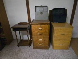 lot 36 image: Filing Cabinets and Storage Boxes
