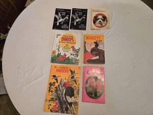 lot 50 image: Animal and Bird Books Including Attracting Birds to Your Backyard and Monkeys as Pets