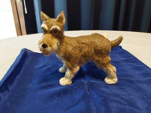 lot 135 image: Cast Dog Figurine