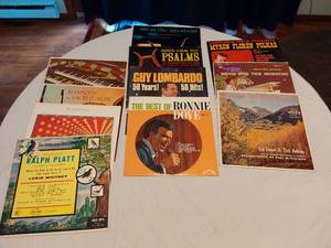 lot 192 image: Vinyl Records including Guy Lombardo and Ronnie Dove