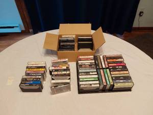 lot 196 image: Cassette Tapes Including Artists Like Aaron Neville, Reba McEntire, Lionel Richie, Stevie Nicks and Kenny Rogers
