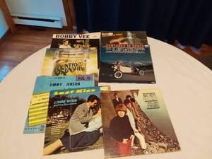 lot 198 image: Empty Vinyl Record Sleeves including The Rolling Stones, J. Frank Wilson, and Bobby Vee