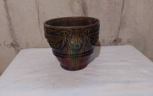 lot 291 image: Ceramic Planter with Lion Motif