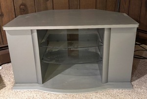 lot 29 image: Grey Media Cabinet