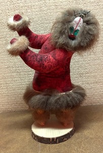 lot 146 image: Native AmericanBird Dancer Ethnic Kachina Doll