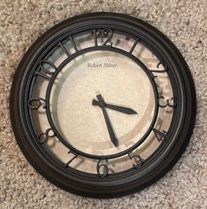 lot 158 image: Classy Robert Abbey Clock