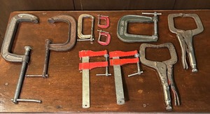 lot 173 image: Assorted Metal Tool Clamps
