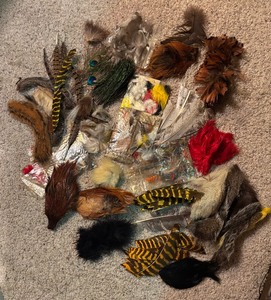 lot 176 image: Fun Variety of Feathers and Fur