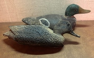 lot 178 image: Two Duck Decoys